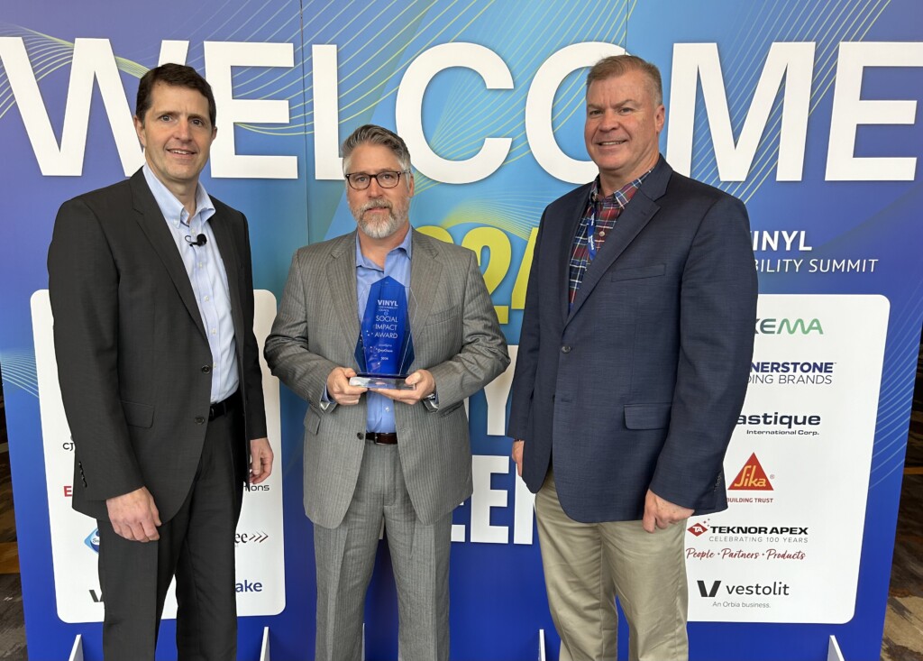 Vinyl Sustainability Council Presents OxyChem with 2024 Social Impact Award