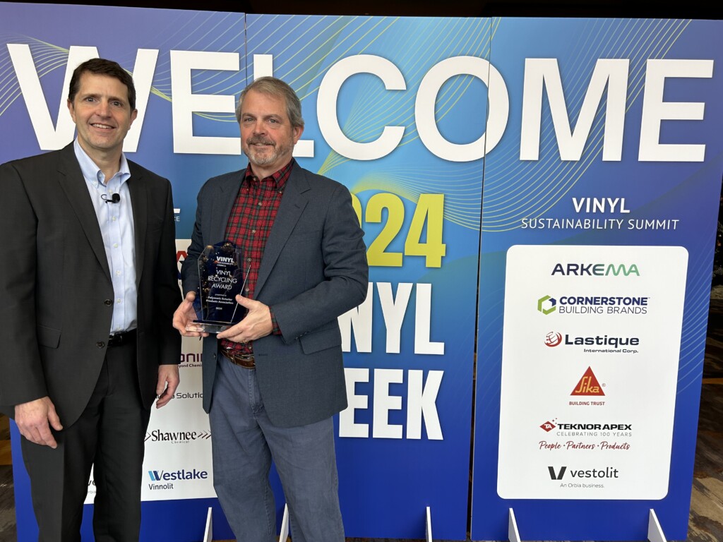 Vinyl Sustainability Council Presents 2024 Recycling Award to the Polymeric Exterior Products Association