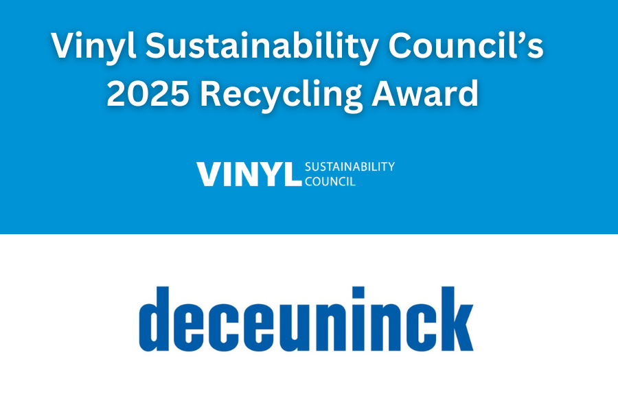 Vinyl Sustainability Council Presents 2025 Recycling Award to Deceuninck North America